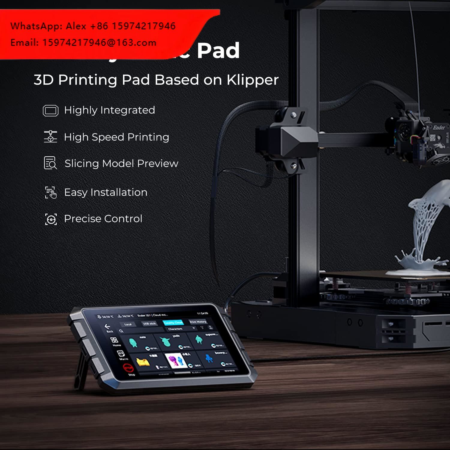 Klipper Pad 7 Inch - Creality Sonic Pad T800 7-calowy ekran