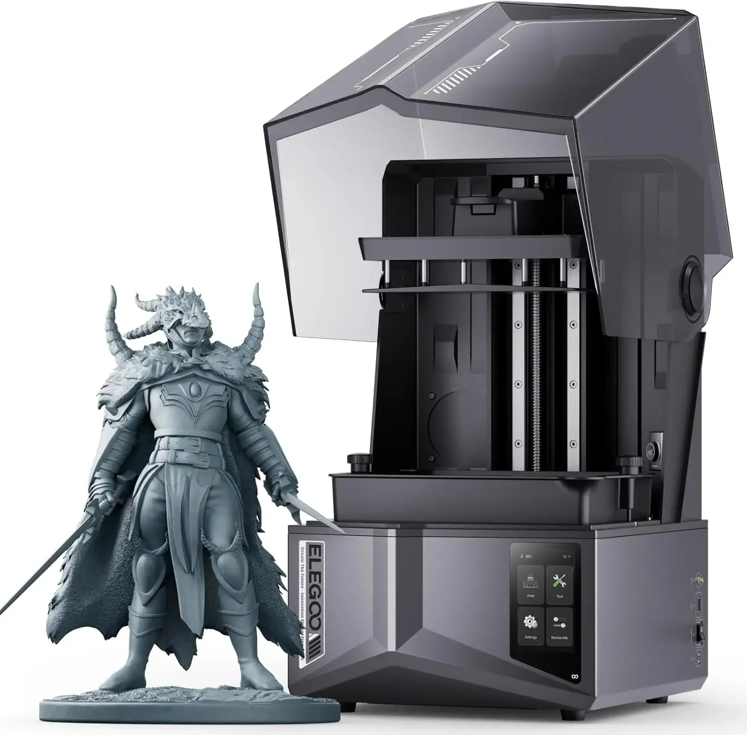 12K Monochrome Lcd Resin 3D Printer - Drukarka 3D Saturn 4 Ultra 12K