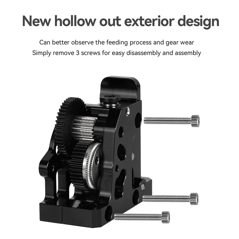 HGX LITE Dual Gear Hard Steel  – Direct Drive Dual Gear Extruder High Speed recenzja i cena