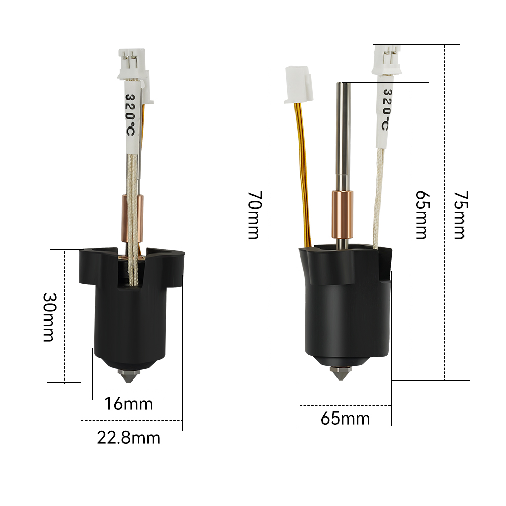 Zestaw Hotendu Creality K1/K1C – High Flow Ceramic Hotend recenzja i cena