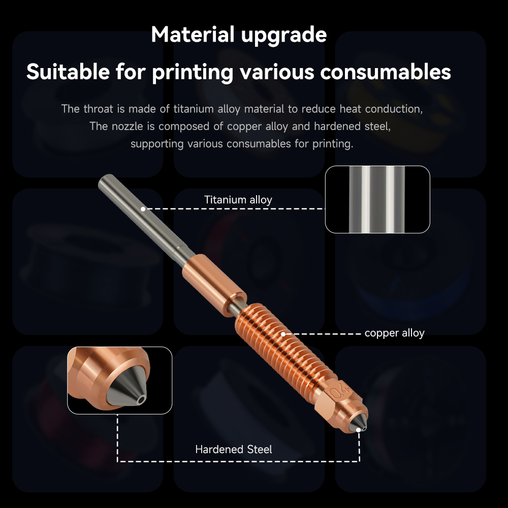 NOWY Hotend 2025 do Creality K – High Flow Ceramic Hotend recenzja i cena