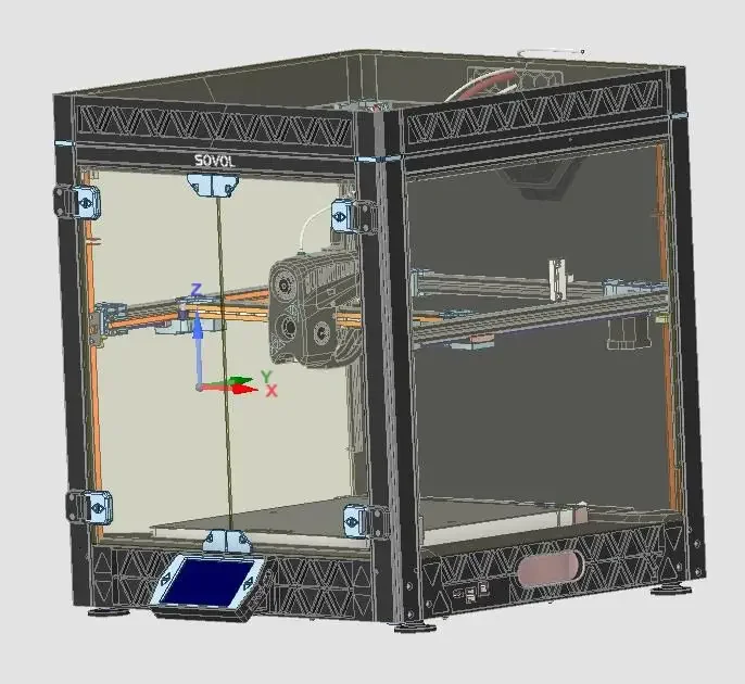 Kompletny zestaw obudowy PC So – Corexy 3D Printer Kit recenzja i cena