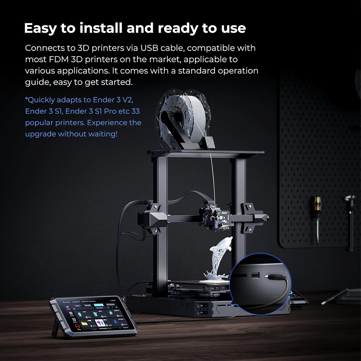 Creality Sonic Pad T800 7-calo – Klipper Pad 7 Inch recenzja i cena